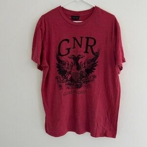 Cotton On x GNR Red Logo Tee Small